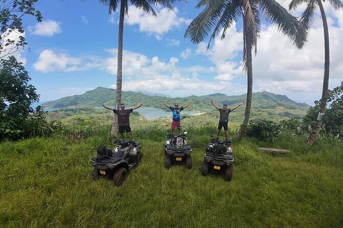 Trip to the heart of Tahaa Safari Mountains in Quad / ATV - Tahaa Quad Adventure: what you’re really signing up for