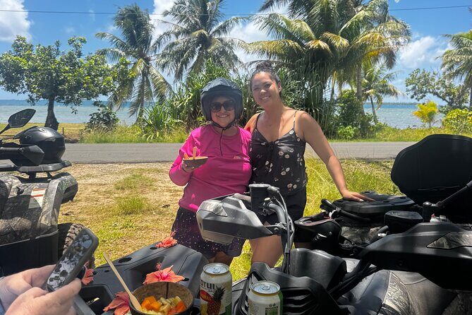 Trip to the heart of Tahaa Safari Mountains in Quad / ATV - Belvederes and mountain overlooks: viewpoints that earn their time