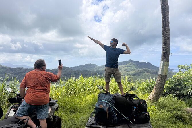 Trip to the heart of Tahaa Safari Mountains in Quad / ATV - Timing, pickup, and the small things that help you enjoy it