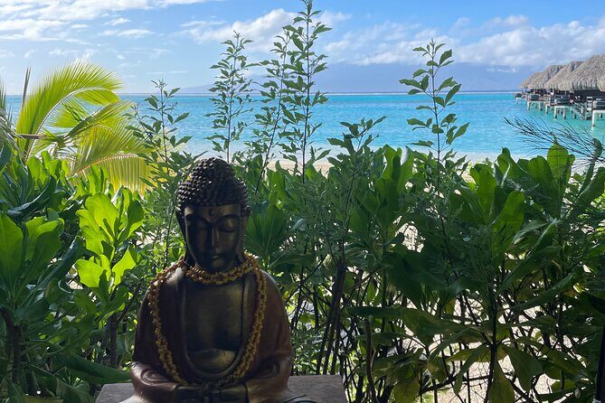 Yoga at sunrise at Sofitel Moorea, overlooking Tahiti - Sunrise Yoga at Sofitel Moorea: what makes it special