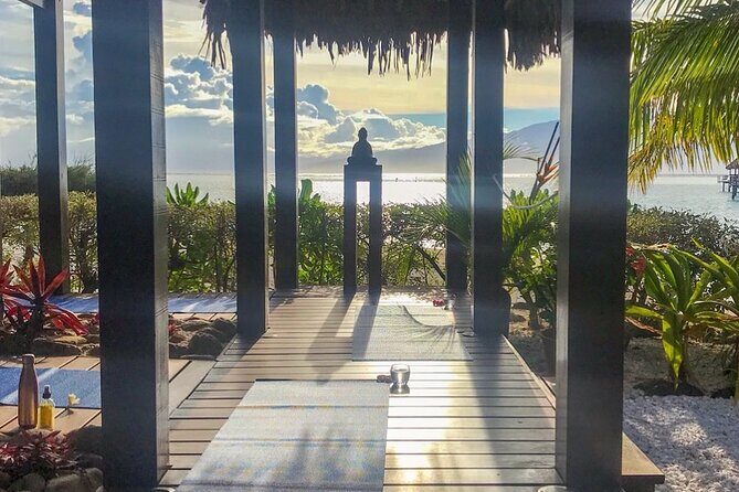 Yoga at sunrise at Sofitel Moorea, overlooking Tahiti - The instructor factor: why attentive posture coaching matters